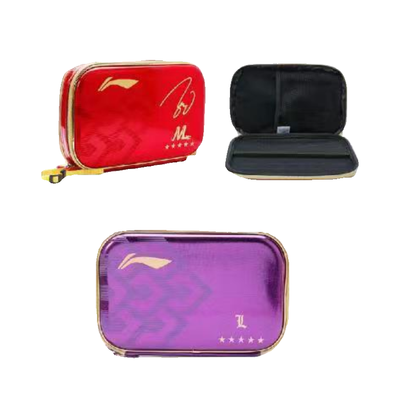 Li Ning table tennis racket storage bag Sun Yingsha Fan Zhendong Malong the same hard -shell double -layer square table tennis bag