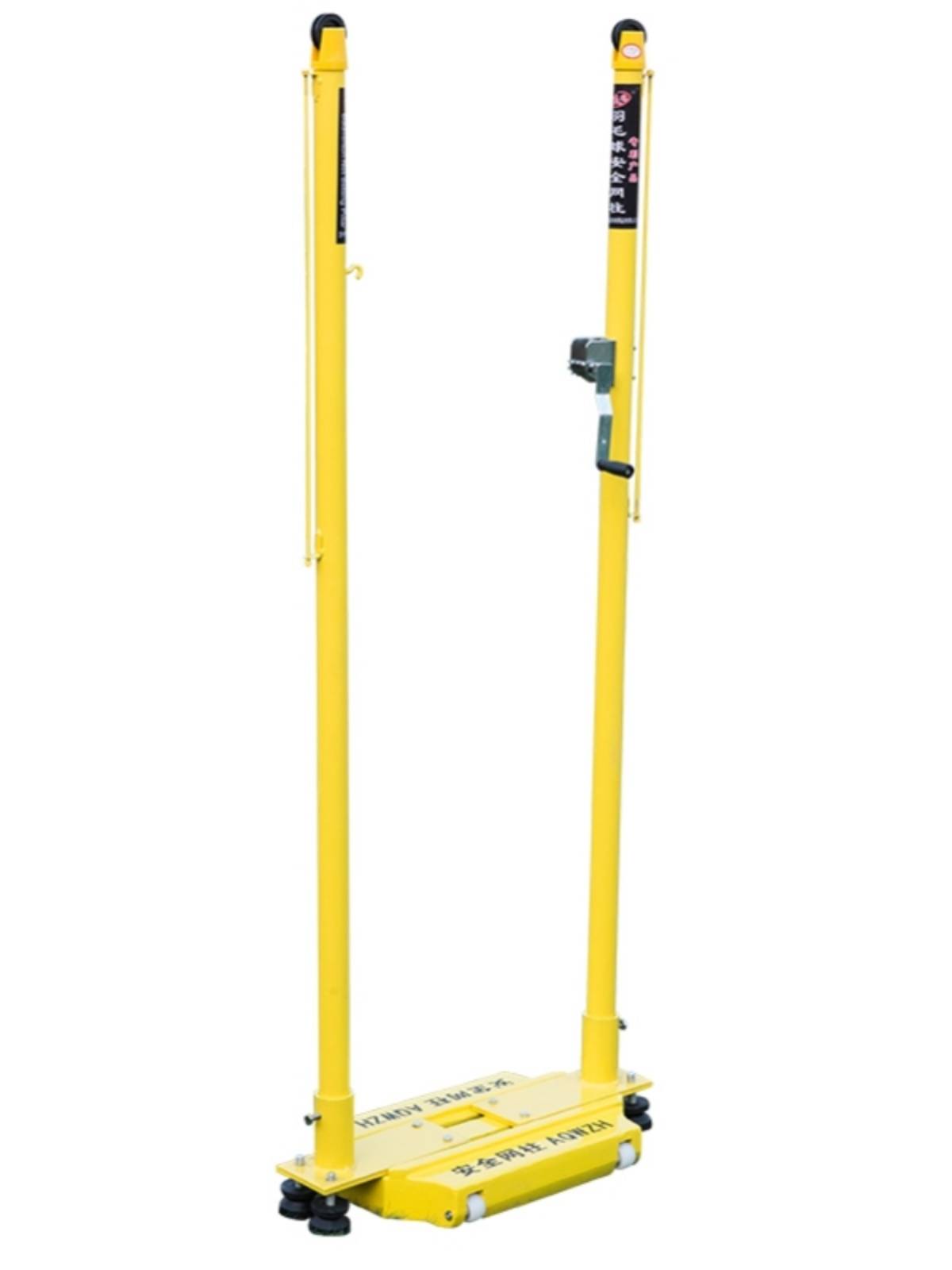 Heilongjiang's mobile standard indoor and outdoor competition for cast iron base badminton rack standard network pillars