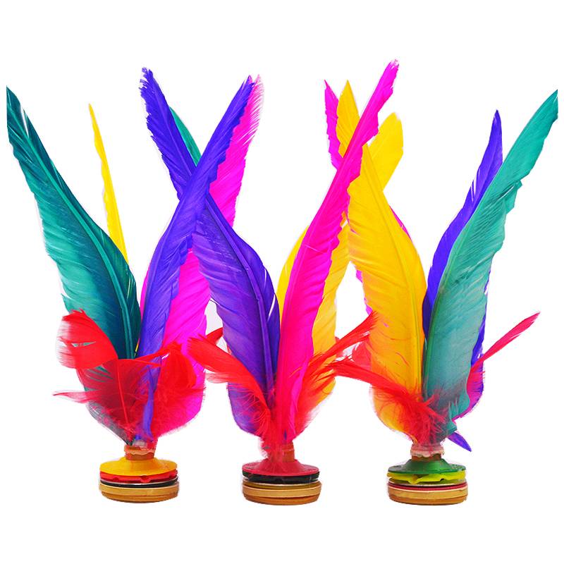 XJ2008 color goose hair kick keys for adult fitness ball competition for adults
