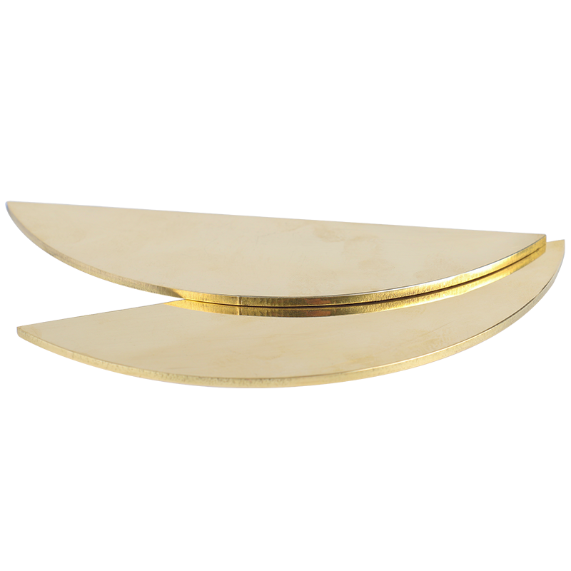 Crescent board Shandong Kuai Board Moon Board Copper Board Copper Paper Board Boat Book Book Book Copper Board Chatting