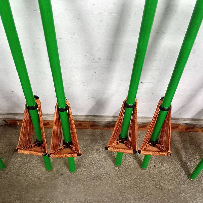 Stiller resin Stiltry Bamboo Horse Tall Horses Getaminated Double -abduction Civil Games Competition School Sports Athletic Equipment