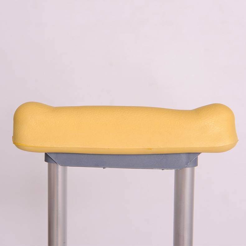 Aluminum alloy elderly elderly and elderly people who have the disabled people who have the disabled sticks under the armpit of the armpit and the fracture height of the fracture height can be adjusted and non -slip