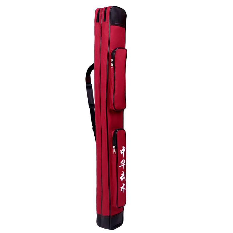 Back sword sword bag thickened sword set single double -layer Taiji sword bag Oxford cloth waterproof multi -function