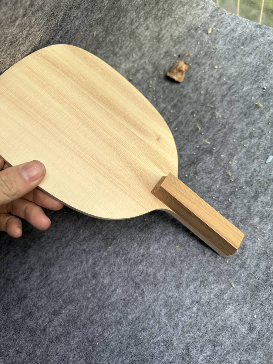 Waiting for foreign products, beautiful crickets, bald wood raw wooden racket table tennis racket bottom board color differential board direct shots