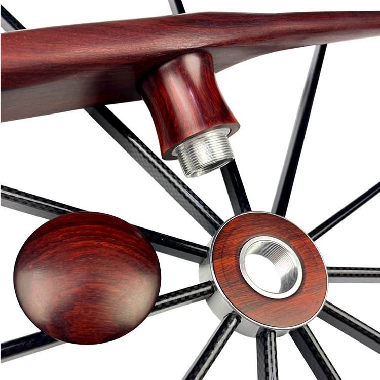Authentic professional Pan Eagle wheel old Beijing craft fork kite kite rosewood rosewood imported bearing fork wheel
