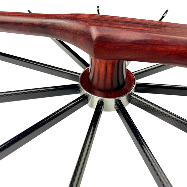 Authentic professional Pan Eagle wheel old Beijing craft fork kite kite rosewood rosewood imported bearing fork wheel