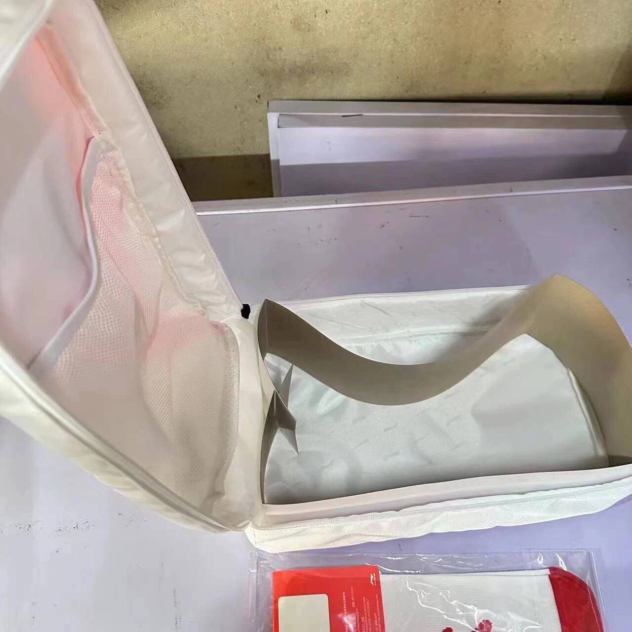 Table Tennis shoes bag storage bag ABJS027-1000 table tennis shoe handbag white