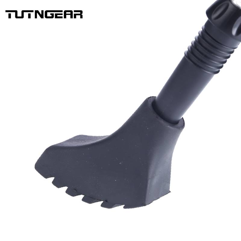 Universal climbing rod foot pad anti -slip pad anti -slip head round rod tip protective rubber set snow todot