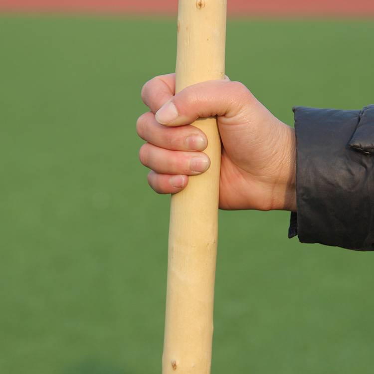 Shram wax pole Taijie big pole martial arts yellow skin stick Taiji stick, white wax stick long 4m Shaolin big gun thirteen shots