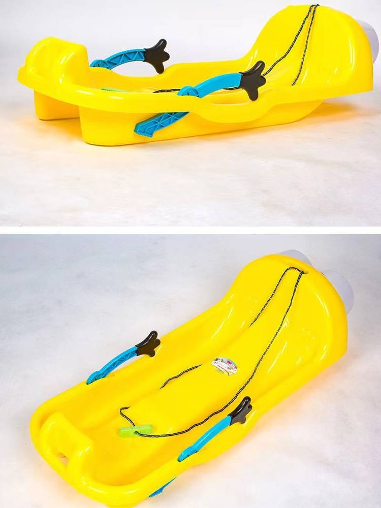Children's adult double skiing board thickened slide straw sand sandboard sled car