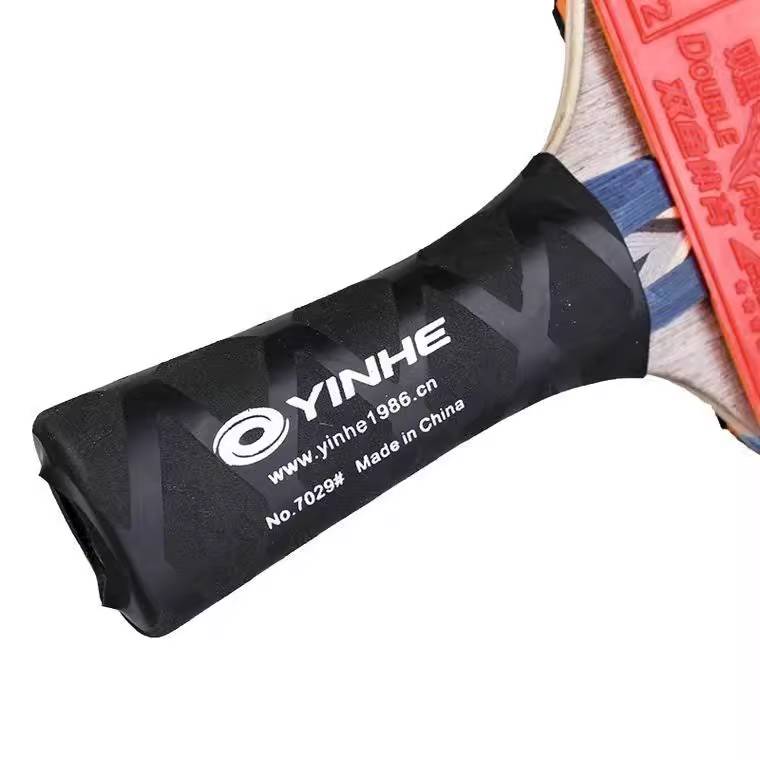Galaxy table tennis racket hand glue sucking with ping -ping -ping -bottom panel handle wrapped with hot reducing handle skin