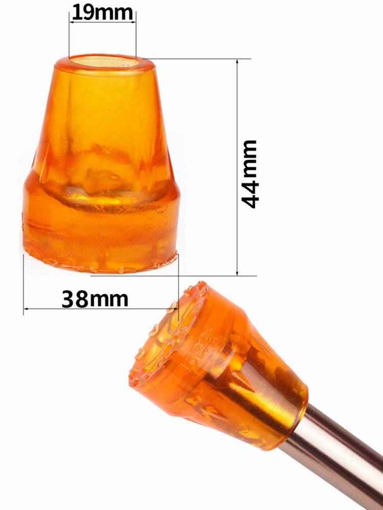 Cutus head Anti -slip and wear -resistant foot cover crutch accessories thickened rubber head ribbon foot pad cable head beef tendon protective cover