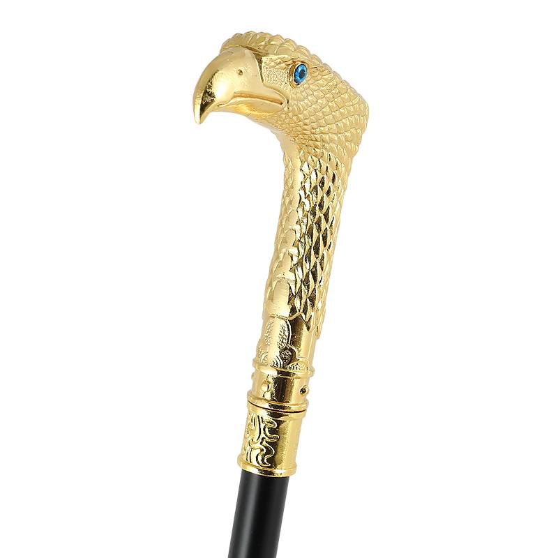 British domineering luxury gentleman cane eagle bird headpowed script script killing scepter Civilized stick, old man anti -slip stick
