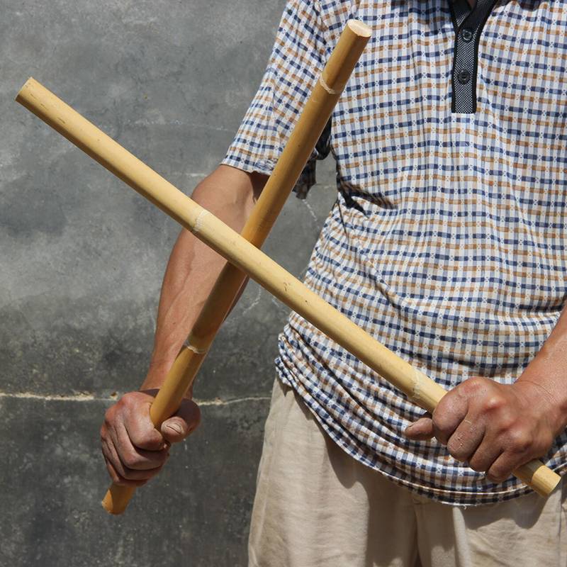 Teng stick short sticks Philippine Wing Chun Boxing Wand in Indonesia imported leather agate natural vine martial arts performers