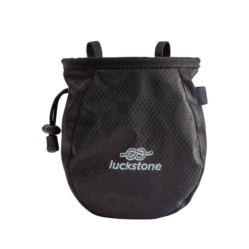 Rock climbing powder bag magnesium powder bag outdoor waist hanging dried hand powder bag single double bar double bar fitting talcum powder storage gymnastics stop slipping