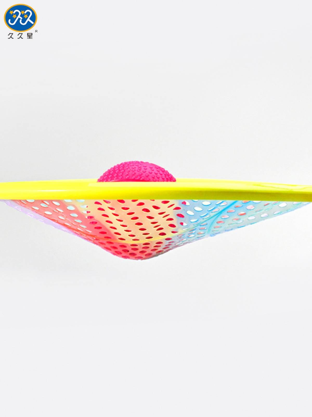 Jiu Jiu Xing Youth Be beginner Tai Chi Rouli racket Student special fine handle small red hat can replace the noodles