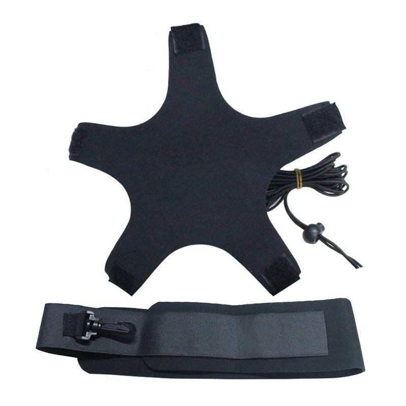 Back ball training device buckle auxiliary football ball control ball bold bag practice equipment Equipped with waist rope back to the bullet bag