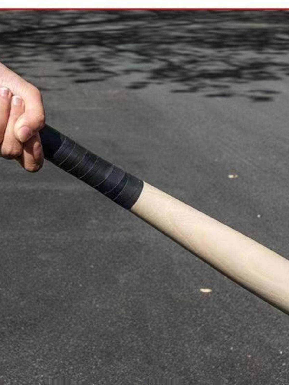 Solid wax wood plus rough body baseball baseball baseball base, solid wood hard wood baseball stick high toughness