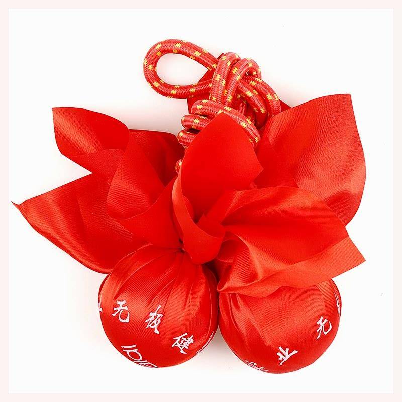 Teddy Tai Chi Wuji Fitness Ball Double Ball Senior Fitness Pilling Power Dance Fitness Meteor Competition Special