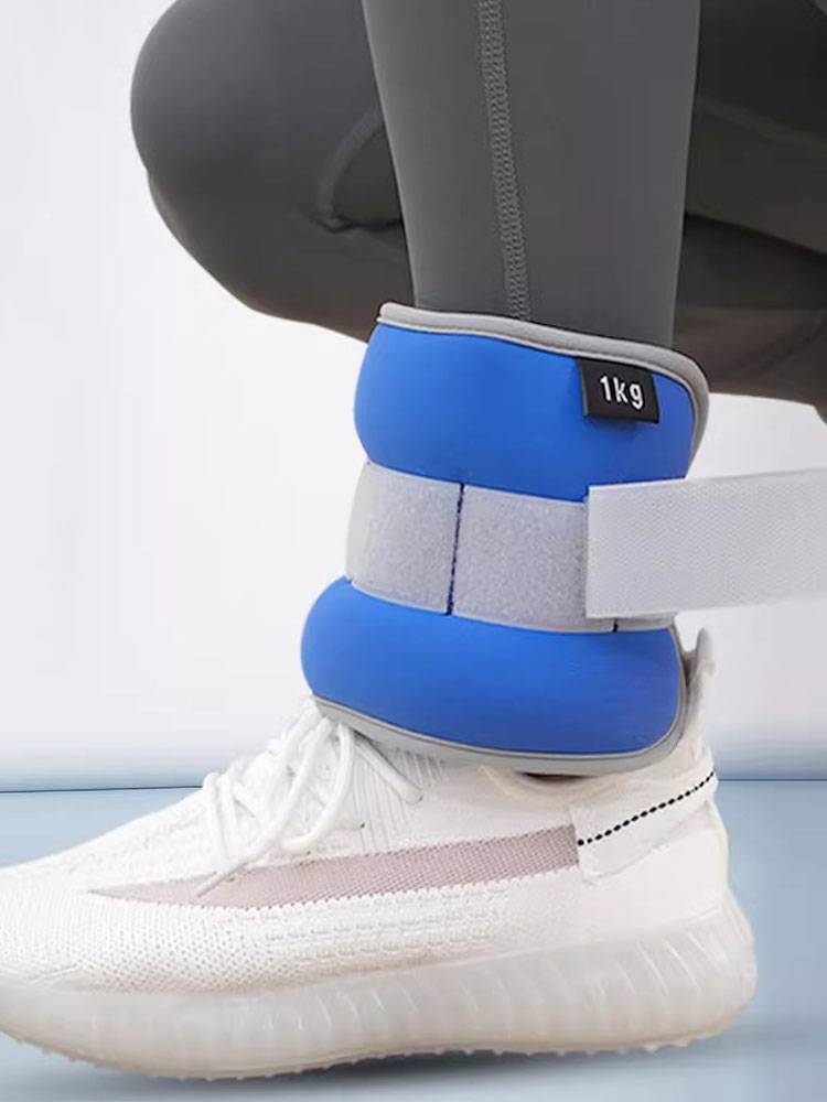 Sand bag tie leggings loading rehabilitation training tied to legs on legs increase the ankle power 3KG sandbags