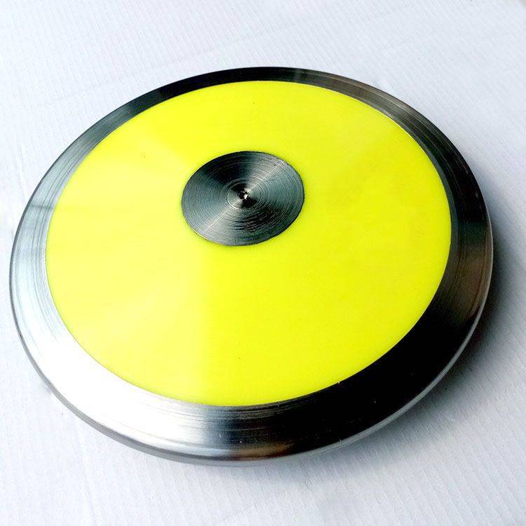 Round nylon iron biscuits made iron cake track and field competition practice throwing iron cake -specific track and field competition iron cake