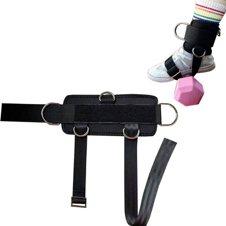 Dumbbell lifting hips exercise ankle adjustable resistance training, ankle strap foot -sized dragon door frame, ankle buckle