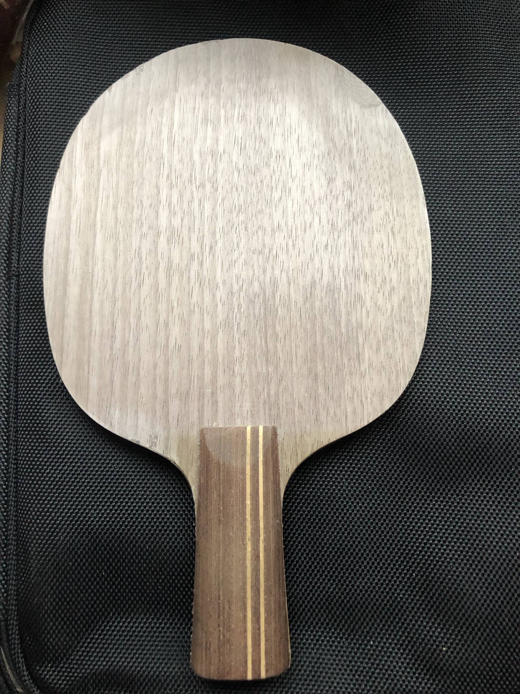 Table tennis racket bottom board repair, professional restoration of table tennis bottom plate bumps to pull the broken handle.