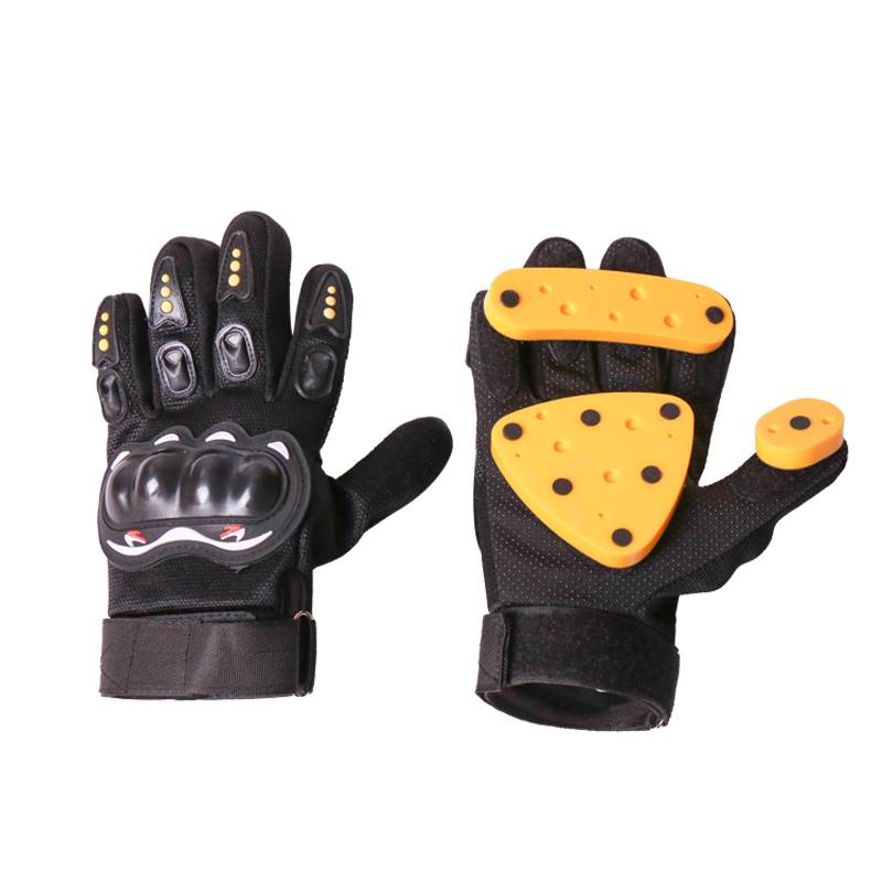 Fire Stone Gloves Skeleton Skateboard Skating Plate Rounds Speed Board Coleman Speed Slide Slide
