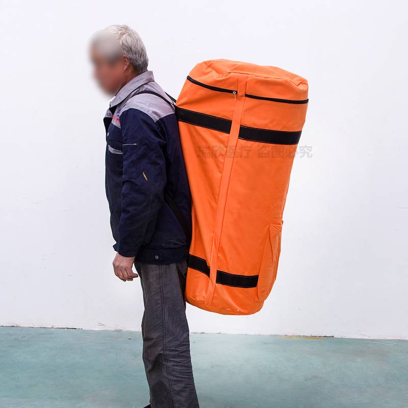 Multifunctional roll -type soft shelf blue sky rescue fire emergency mountain folding light life rescue limbs fixed