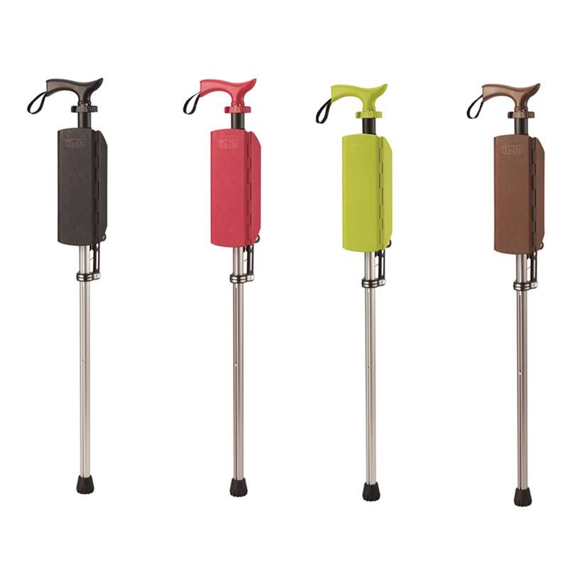Taiwan TA-DA Taida chair crutches crutch stool folding cane chair original elderly cane stump and light non-slip