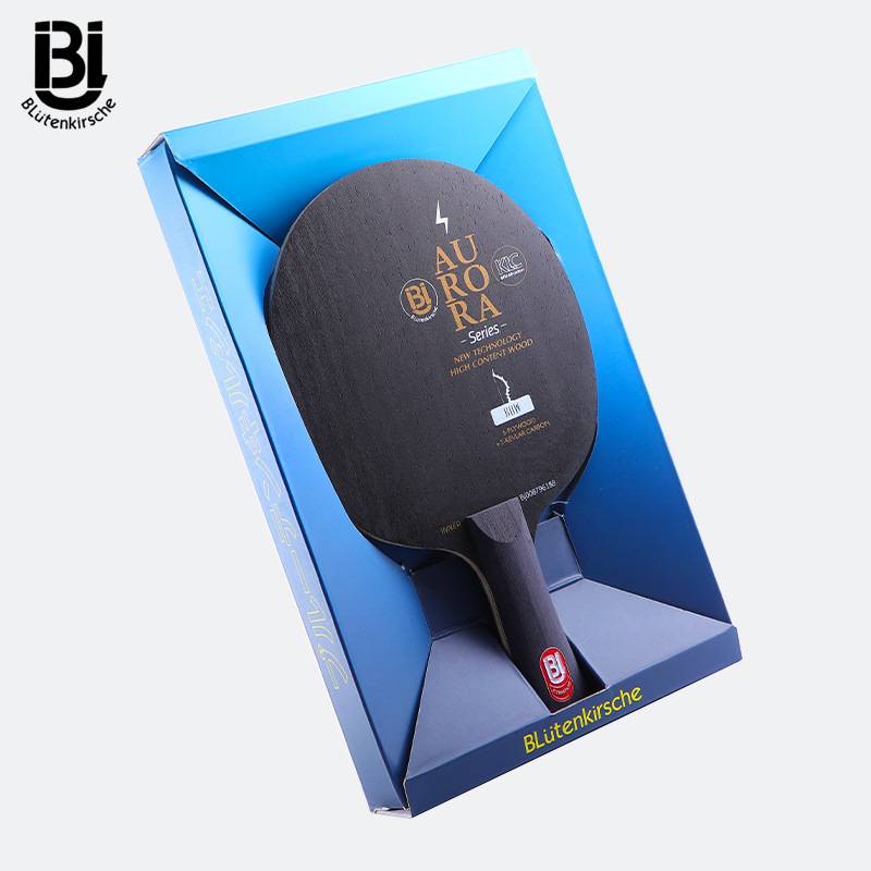 Japanese cherry blossom Aurora-BOW God Bow bottom plate 2 layer of powder carbon+5 layer of Aurus high-quality battle table tennis bottom board