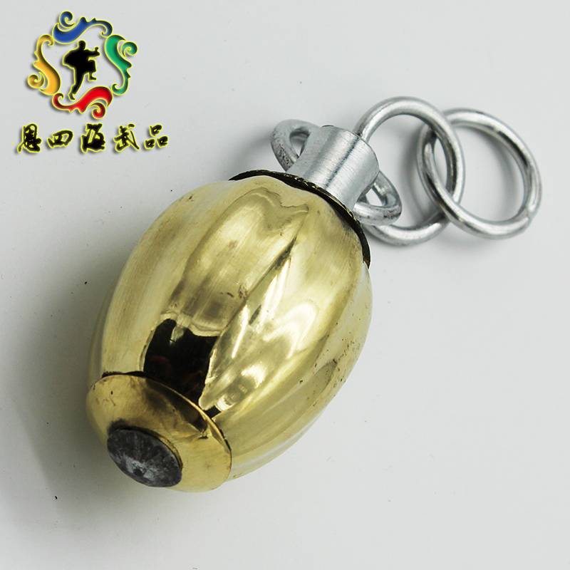 Factory direct selling pure copper star hammer anti -body soft weapon film and television equipment props with 4m rope martial arts equipment equipment