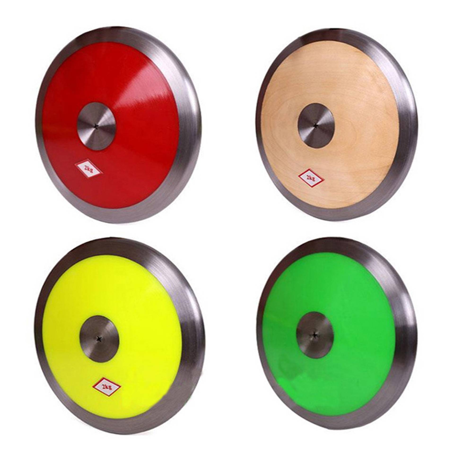 Sports raw training iron cake school track and field competition low -rotated high -rotated nylon iron biscuits rubber iron cake woodcake.