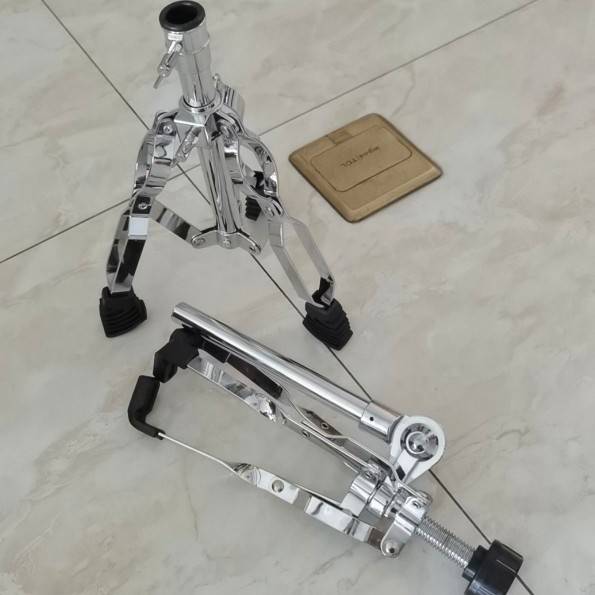 Military drums dumb drums, aerospace drum bracket double -board drum bracket 22 pipe diameter can rise