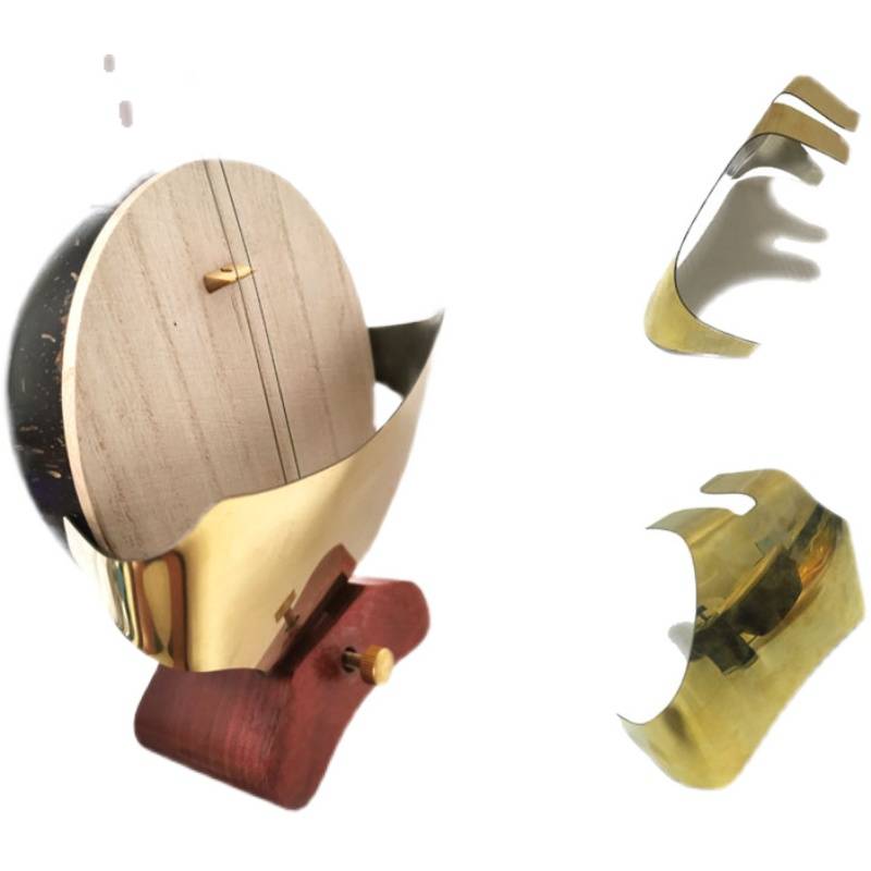 Professional level Qin cavity opera opera board hood hood titanium alloy dilated cover national musical instrument accessories physical clog