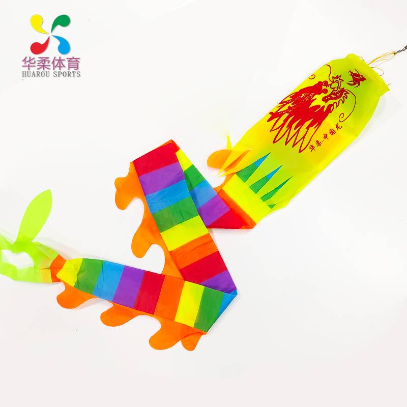 Hua Rou Sports China Longrou Ball Ribbon Golden Dragon Dancing Ball Rubber Hook Global