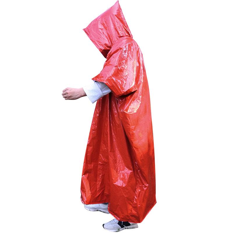 Outdoor Camping Mountaineering Emergency Bureta Acestated Tin Poly Poch Launch Lives Lives Lost Warm Rainwear