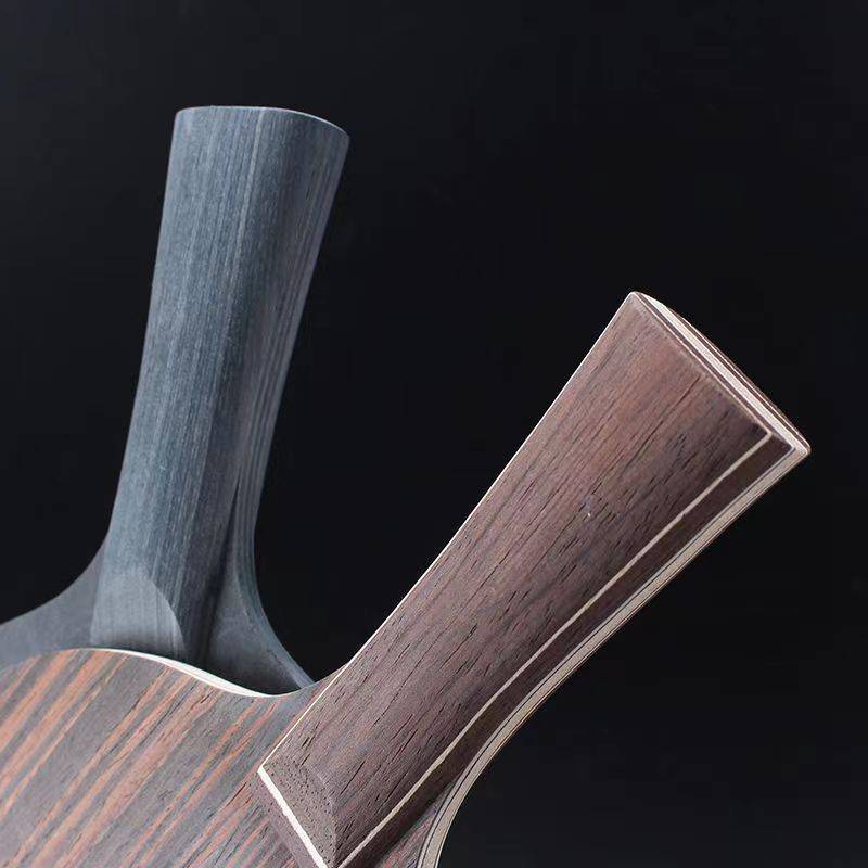 Evanwood bottom plate table tennis racket bottom 5 wood 2 carbon adult student fast -breaking table tennis racket dyeing wood