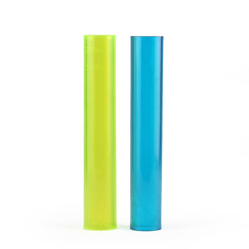 Low -price table tennis racket rubber pressure glue stick, table tennis bottom plate roller stick plastic hollow multi -color scale