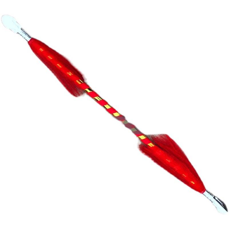 Opera children's red gimbing gunboy Gunjo stalks single gun double gun Peking opera stage performance prop