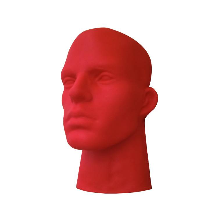 Human head -shaped silicone sandbag