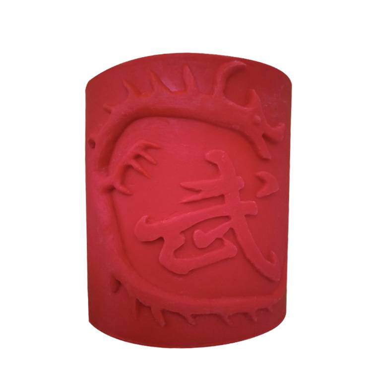 Longwu pattern silicone sandbag