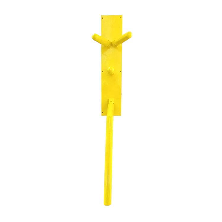 Solid wood integrated yellow pile (no sandbag)