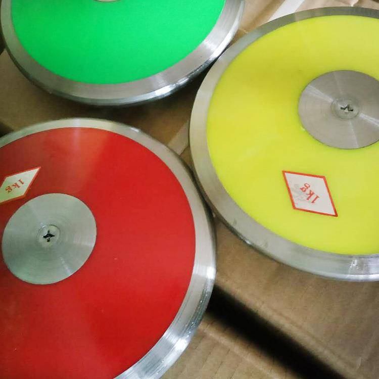 Competition training nylon iron cake middle school sports track and field competition sports equipment nylon iron cake
