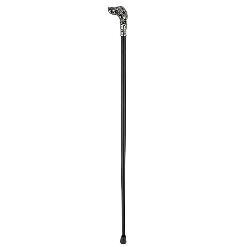 Dog head zodiac metal crutches cosplay British gentleman stick, old man civilization, film and television shooting show