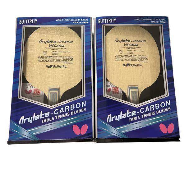 Butterfly King VIS5 2 carbon structure Following the bottom board Visca carbon fiber arc table tennis racket fast attack customization