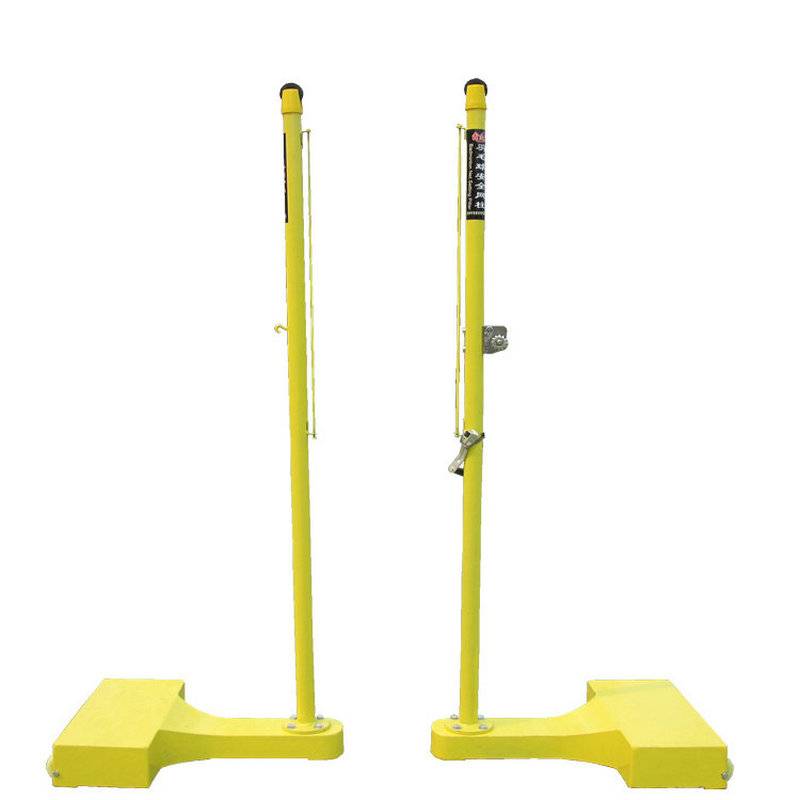 Cast iron double -pillar conjoined indoor and outdoor badminton rack competition badminton network rack mobile standard badminton column