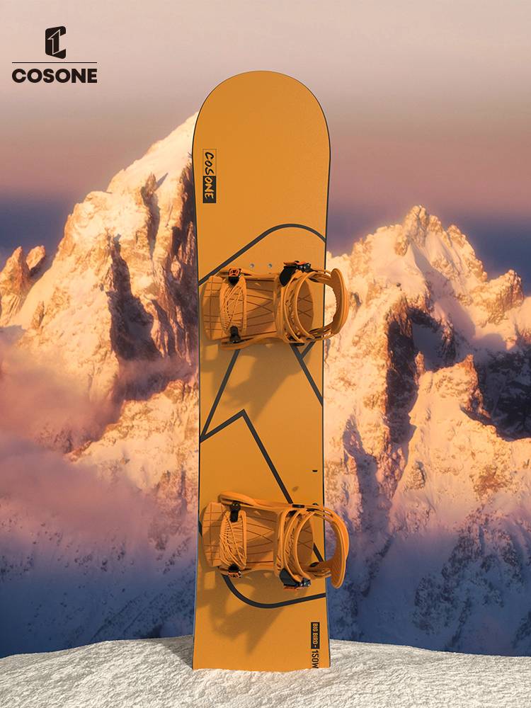 COSONE new big bird skiing board veneer widen the eight -character skateboarding American flat sheet all -terrain carvings