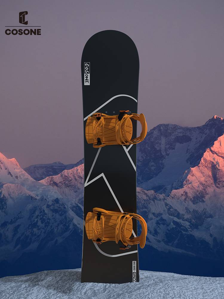 COSONE new big bird skiing board veneer widen the eight -character skateboarding American flat sheet all -terrain carvings