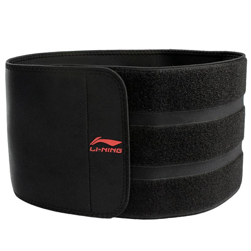 Li Ning's sweaty waistband belt fitness men's sports weight loss plastic slimming abdomen running training special summer